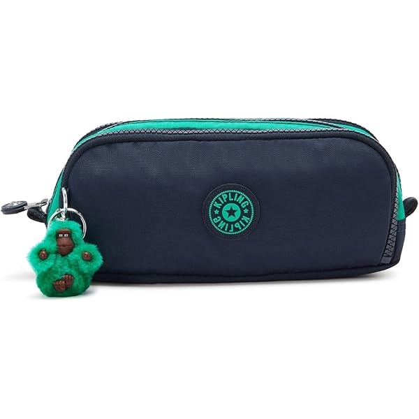 Kipling NEW KICHIROU Grote lunchbox, zakjes, koffers, Dreamy Geo C (Blauw Kipling NEW KICHIROU Grote lunchbox, zakjes, koffers, Dreamy Geo C (Blauw