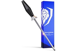 DALSTRONG Affilacoltelli Premium – 23 cm – Shadow Black Series – in acciaio inox tedesco rivestito con titanio nero