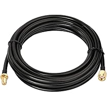 Boobrie SMA Kabel 20M - Hochwertiges Koaxialkabel Für WLAN, GPS & Funk
