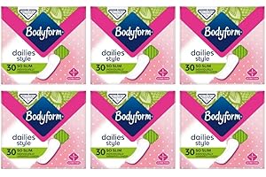 Bodyform Light Liners So Slim Single Wrapped 30 per pack (PACK OF 6) more tools