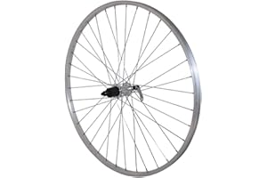 VELOX Roue VTC 700X35 Arriere ALU MOYEU Shimano TX500 Blocage pour Cassette Shimano 9-8V.