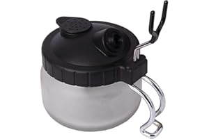 ShipeeKin Bouteille de Nettoyage d'aérographe avec Pot de Nettoyage de Support pour Accessoires d'aérographe