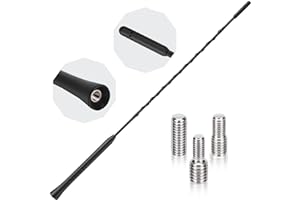PAIRIER Roof Car Radio Antenna - 40cm FM DAB Antenna for Optimal AM/FM Reception with M4, M5, M6 Compatibility