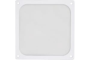 SILVERSTONE TECHNOLOGY SilverStone SST-FF143W – 140 mm osłona wentylatora z ultra-drobnym filtrem kurzu, montaż na magnes, biała