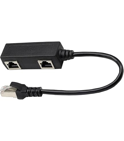 Digitus DN-93904 Adaptateur Câble CAT 5e - RJ45 Femelle/mâle, Gris/argent - Réseau