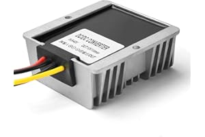 DC-DC 8-40V zu 12V Spannungs-Wandler 10A 120W, Aideepen Spannungs-regler 8-40V Step Down Converter, Aluminum Shell Waterproof Spannungsstabilisator