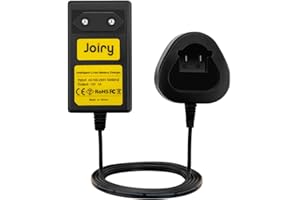 Joiry 10.8V-12V Cargador para Bosch GBA12V30 BAT411 BAT411A BAT412 BAT412A BAT413 BAT413A BAT414 D-70745 2607336013 26073360, 10.8V Li-Ion Batería (No para Ni-MH/Ni-CD Batería)