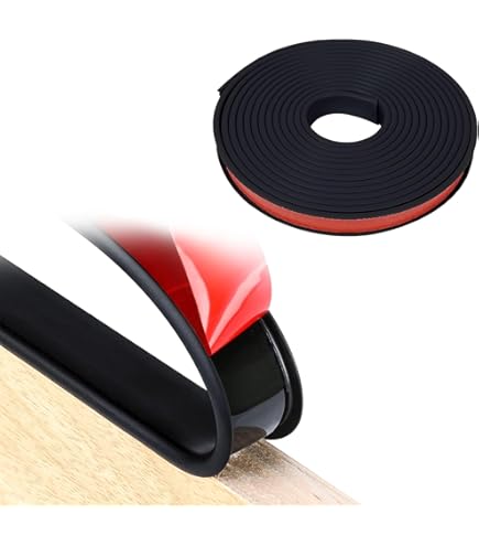 Nastro Adesivo A U 3M Per Bordi Di Mobili, In TPE Flessibile, Pieghevole, Protezione Dell'armadio, Fermaglio, Controsoffitto, Piani Di Lavoro (bianco, 9 Mm X 3 M