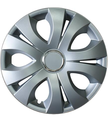 4 Copricerchi Alulook Fun Per Cerchi Da 15" - Stile Sportivo, Facili Da Montare - Foto 13