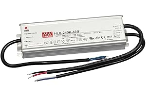 MEAN WELL MeanWell HLG-240H-24B 240W 24V 10A LED Power Supply IP67 Dimmable 0-10V PWM