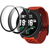 MEMELOKA Case for Suunto Race 2 with Tempered Glass, 2 Pieces Ultra Thin Anti-Scratch Hard PC Case + High Sensitivity Screen
