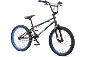 KHEbikes BMX Chris BÖHM, 20 Pollici, rotore Brevettato Affix 360°, Grigio Scuro Opaco, Peso Ridotto - Solo 11,3 kg!