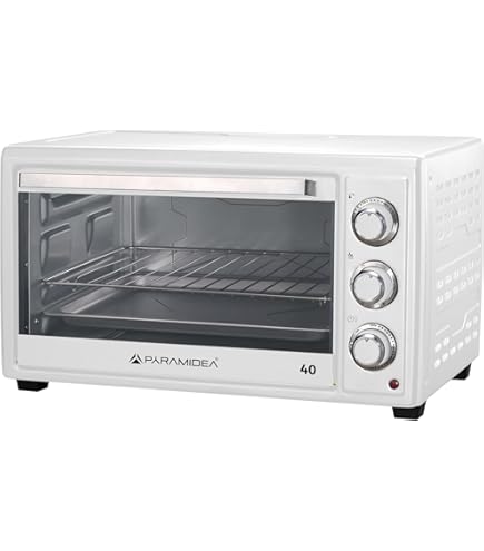 Forno Elettrico DCG 35 Litri 1800W - Multiforno Ventilato, 6 Funzioni, Timer 60 Min, 100-230&deg;C