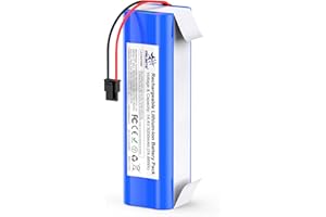 melasta Replacement Li-ion Battery 14.4 V 5200 mAh Compatible with Eufy RoboVac X8, RoboVac X8 Hybrid, RoboVac X8 White, RoboVac X8 Hybrid White, T226X