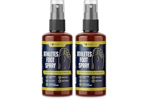 FUNKAWAY Athlete’s Foot Spray 2 x 200ml | Effective Athletes Foot Treatment for Fungal Relief | Ultimate Feet Care Solution | Fast-Acting Foot Spray to Soothe and Protect Against Athlete’s Foot