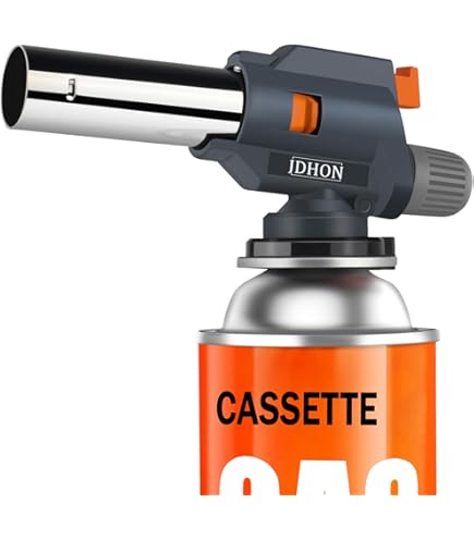 Bruciatore Bunsen A Cartuccia A Gas Fiamma Ossidrica Cannello - Foto 3