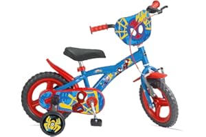 Huffy, Bicicletta 12 pollici Disney Spidey Baby-Boys, Blu, One size