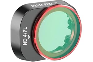 HMHAMA ND/PL Filter CPL Filter Kompatibel mit DJI Mini 4 Pro, ND4/PL ND8/PL ND16/PL ND32/PL ND64/PL CPL Kameraobjektivfilter Drohne Zubehör