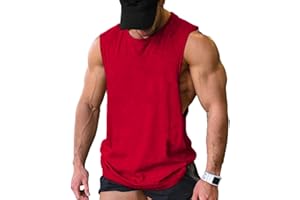 COOFANDY Tank Top Herren Gym Bodybuilding Shirts Ärmellose Muskelshirts Männer