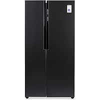 Haier 565 L Inverter Frost-Free Side-by-Side Refrigerator (HRF-619KS, Black Silver)