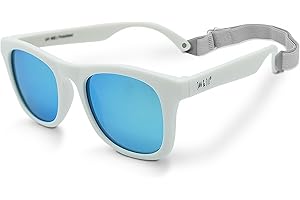 Jan & Jul Gafas de sol polarizadas con correa para niños