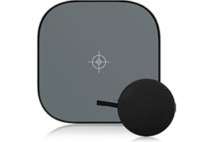 BLUCENT Grey Card Foldable White Balance Card Double Face Photography Gray Card 18% Exposure Gray Reflectance Reflector Balance Focus Board Calibration Charts 60x60cm