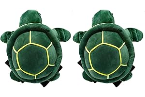 LINGJIONG Ski Protective Gear, Ski Hip Protector Pad Set Cute Turtle Tortoise Cushion, Turtle Butt Knee Elbow Protective Gear Crash Butt Pads For Skating Snowboard Sports