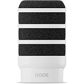 R&Oslash;DE WS14 Premium Pop Filtre PodMic ve PodMic USB i&ccedil;in (Beyaz)