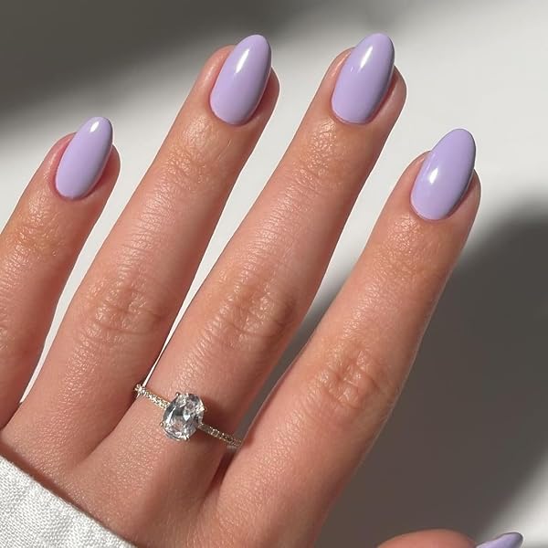 24 Press On Nails Set – Wiederverwendbare Kunstnägel, Mit Klebepads, Verschiedene Größen