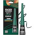 FACESCANADA Magneteyes Color Eyeliner Gel - Elegant Green,4 Ml|Glossy Finish|24Hr Long-Lasting|Waterproof|Smudgeproof|Precise Application|Intense Color Payoff|Almond Extract & Vitamin E