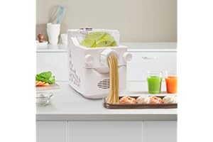 SENDERPICK Máquina eléctrica para hacer pasta con 9 moldes, 160 W, 220 V