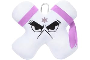 Takezuaa Alphabet Lore Plush Toy Alphabet Lore Stuffed Educational Letter Toys Cartoon Doll Soft Pillow Toy Collectible for Fans Friends Kids Adults Halloween Thanksgiving Christmas Game Gifts,X,Cute