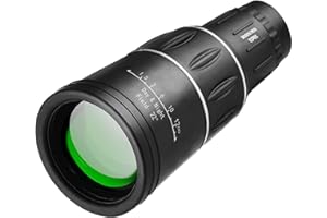XONGSYUE Monokular Teleskop, 16 X 52 HD Teleskop Portable, Monokular Fernglas, Outdoor Monocular, Wasserdicht Fernrohr, Kompakt Monokulare, Monokular Scope für Vogelbeobachtung Jagd Wandern Konzertreisen