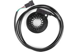 AYNEFY capteur de pedalier pour velo electrique capteur de pedalier pour velo electrique Capteur D'assistance de Pédale, Capteur D'assistance de Vélo électrique Double Hall 12 Capteur de Vitesse de Roue Magn