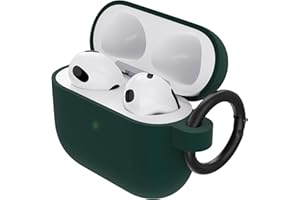 OtterBox Soft Touch Etui na słuchawki AirPods Pro (1.gen / 2.gen) & AirPods Pro 2, Odporny na wstrząsy i upadki, bardzo cienki, odporny na zarysowania futerał ochronny na Apple AirPods, Ciemnozielony