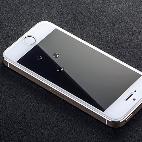 XeloTech iPhone SE & iPhone 5s Premium Panzerglas Folie mit Spezialschablone für hohe Passgenauigkeit | Sehr hohe Qualität - 4