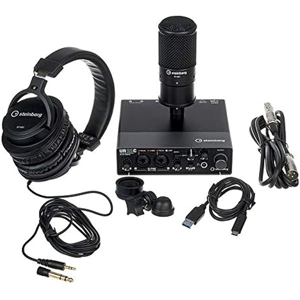 Steinberg UR22C Recording Pack : Amazon.in: Musical Instruments