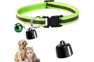 Vibbang Mini Pet Tracker for Cats and Dogs, Cat Tracker with Collar, GPS Tracker for Dogs and Cats, Compatible with iOS No Monthly Fees, Mini GPS Tracker Device