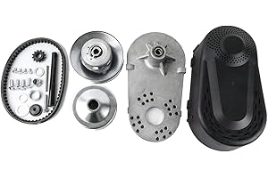 JEREMYWELL 30 Series 3/4" Go Kart Clutch Torque Converter for Predator 212CC 10T #41/40/420 Chain Mini Bike Replacement Comet TAV2 218353A 212CC