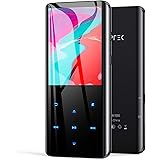 AGPTEK 32GB MP3 Player Bluetooth 5.0 mit 2,4 Zoll TFT Farbbildschirm, HiFi Musik Player mit Lautsprecher, Touch-Tasten, UKW-R