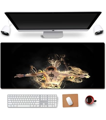 IGIRC Mouse Pad Monster Hunter Speed Gaming Mouse Pad, 900 X 400mm Mouse Pad, Extended XXL Large Mouse Pad With 3mm Thick Base, For Notebooks, PC,A 2 thumbnail image