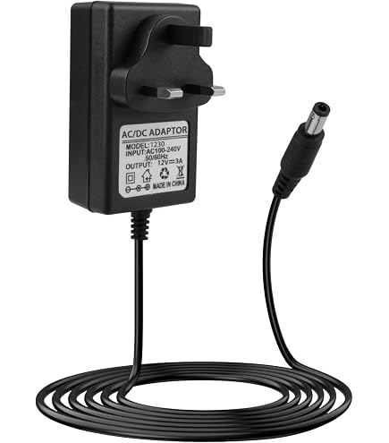 TOP CHARGEUR Adattatore Di Alimentazione 12V Per Notebook Geo GeoBook 1E – Caricatore Con Certificazione CE, Cavo 120cm, Modello CGSW30A-120-2000II