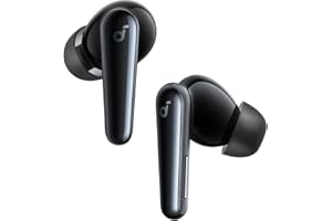 soundcore Liberty 5 by Anker, Noise-Cancelling Wireless Earbuds, 2x Stronger Voice Reduction, Real-Time Adaptive Noise Cancellation, Fast Charging, Dolby Audio, 6-Mic AI Clear Calls, Long Battery Life