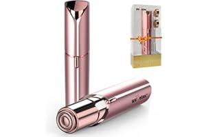Gurelax Facial Hair Removal for Women, Hair Removal Device, Facial Hair Remover for Women Face, Best Touch Face Shavers Christmas Gift, Electric Upper Lip Hair Remover, Included 2 x Replacement Heads…