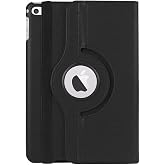 Forzacase iPad Mini 4 / Mini 5 i&ccedil;in 360 Derece D&ouml;ner Standlı Kılıf - FC012 (Siyah)