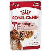 Royal Canin Medium Adult Gravy Yetişkin K&ouml;pek Yaş Maması 140 gr x 10 Adet