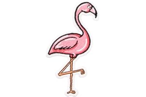 Grindstore Targhetta Vivigade Toppa Pink Flamingo 9 x 5 cm