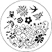 Born Pretty Charming Spring Nail Art Stamp Template Image Plate 24