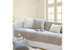 MTHGH Sofabezug rutschfeste Sofadecke，sofaschutz1 2 3 4-Seater L Shape Sofaschoner,Hund Katze Überwurf Hundedecke Ecksofa Sofa Schutzdecke Sofaschutz Hund Kratzschutz Katze (L, 110x160cm)