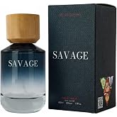 Everlyx - Perfume Savage Eau de Parfum 50ml - Reyes Queens - Fragancia Masculina con Notas Frescas y Amaderadas - Aroma Elega